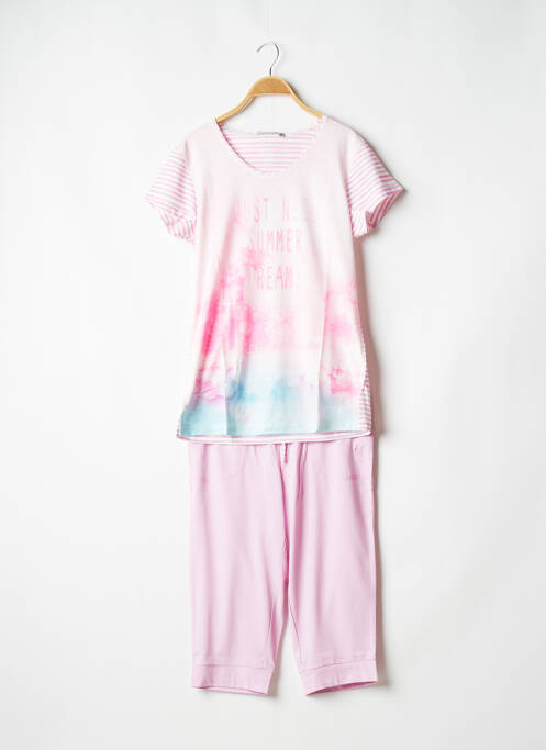 Pyjashort rose HAJO pour femme