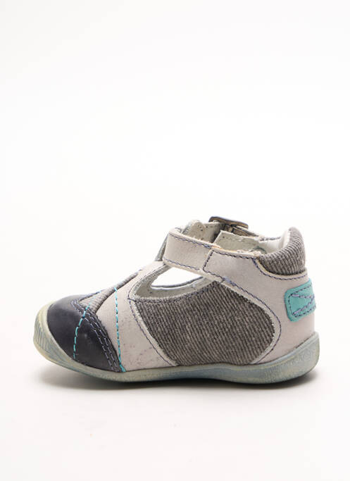 Sandales/Nu pieds gris GBB pour garçon