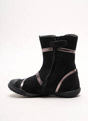 Bottines/Boots noir MOD8 pour fille seconde vue