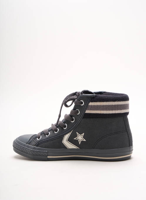 converse en cuir garcon