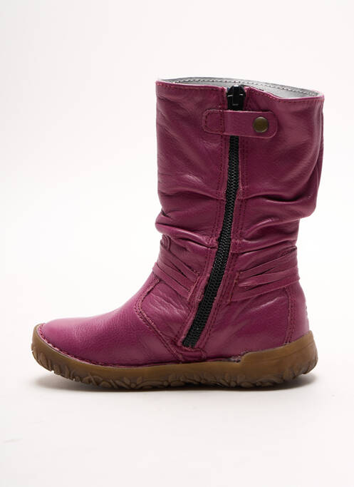 Bottines/Boots violet NOËL fille