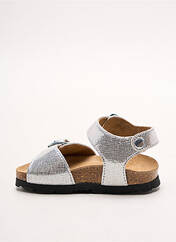 Sandales/Nu pieds gris REQINS pour fille seconde vue