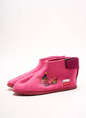 Chaussons/Pantoufles rose GIESSWEIN pour fille seconde vue