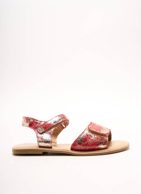 Sandales/Nu pieds rouge LITTLE MARY pour fille