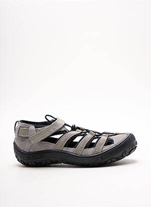 Sandales/Nu pieds gris PALLADIUM pour garçon