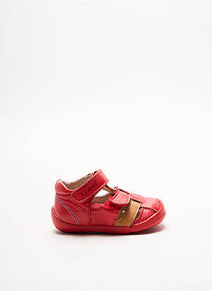 Sandales/Nu pieds rouge KICKERS pour garçon