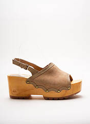 Sandales/Nu pieds beige KICKERS pour femme seconde vue