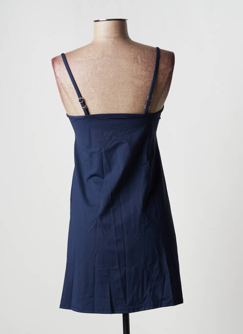 Robe de plage fines bretelles bleu PLAGE DU SUD femme