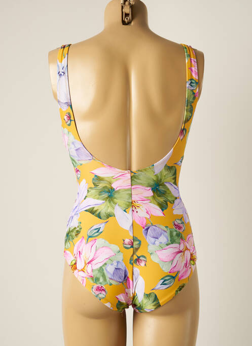 Maillot de bain 1 pièce jaune YSABEL MORA pour femme