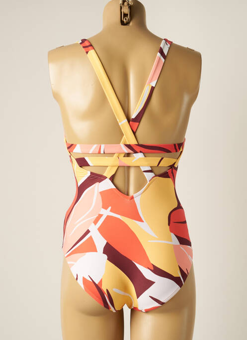 Maillot de bain 1 pièce orange SEAFOLLY pour femme