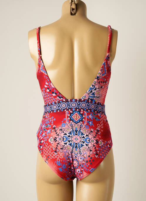 Maillot de bain 1 pièce rouge SEAFOLLY pour femme