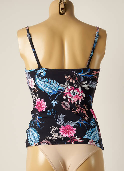 Top de bain bretelles élastiquées amovibles noir SEAFOLLY femme
