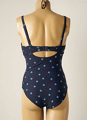 Maillot de bain 1 pièce imprimé fantaisie bleu SEAFOLLY femme
