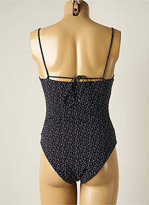 Maillot de bain 1 pièce imprimé fantaisie haut soutien-gorge moulé noir SEAFOLLY femme