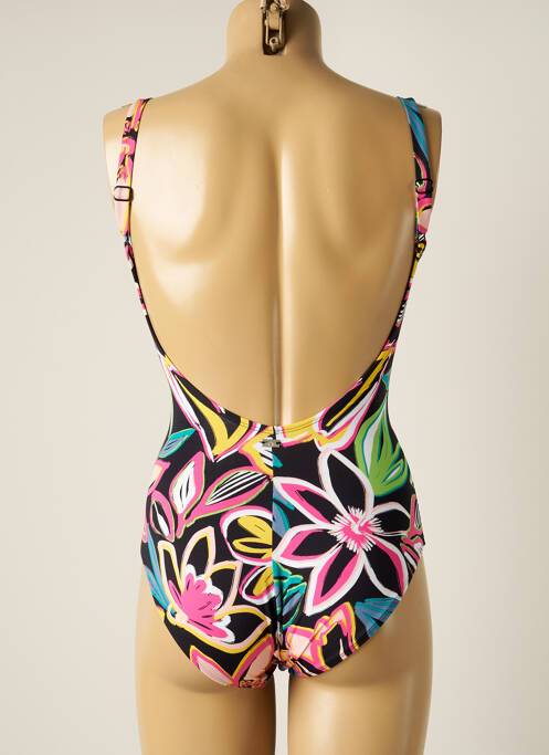 Maillot de bain 1 pièce noir CHERRY BEACH pour femme