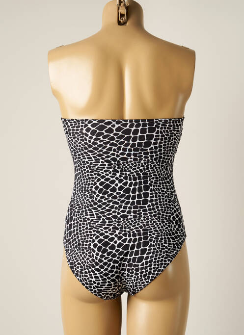 Maillot de bain 1 pièce noir PLAGE DU SUD pour femme