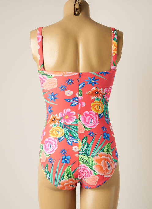 Maillot de bain 1 pièce orange YSABEL MORA pour femme