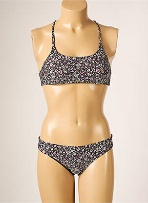 Maillot de bain 2 pièces stretch brassieres noir PROTEST femme
