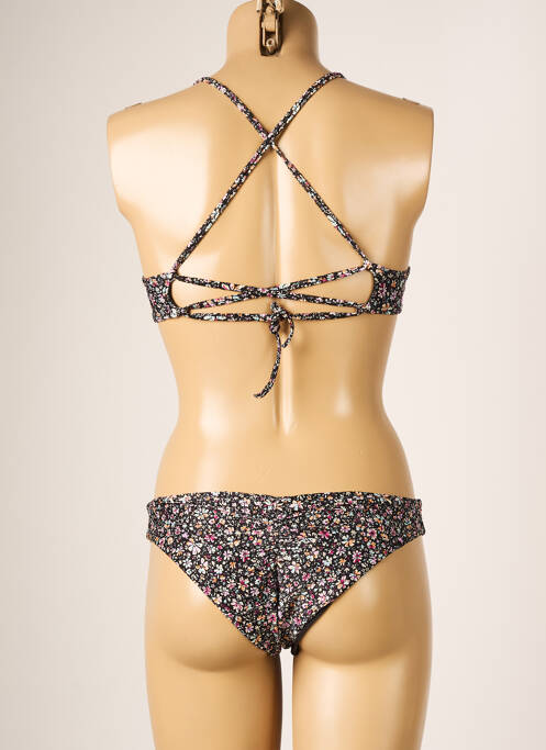 Maillot de bain 2 pièces noir PROTEST pour femme