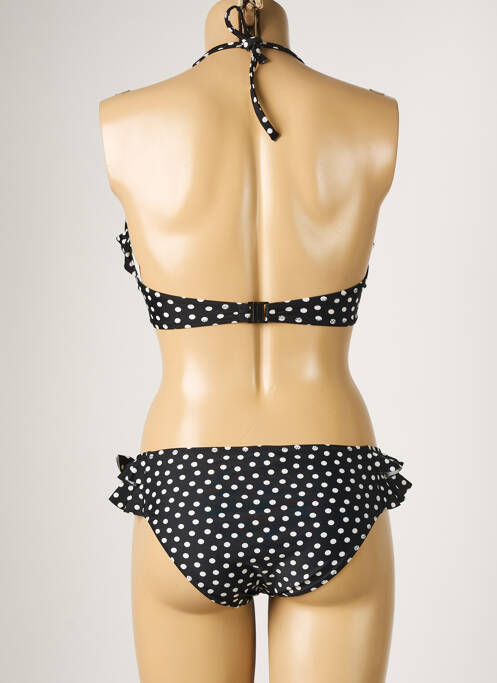 Maillot de bain 2 pièces stretch haut soutien-gorge push-up noir BRIGITTE BARDOT femme