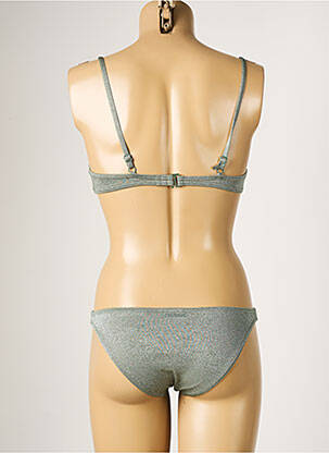 Maillot de bain 2 pièces stretch brassieres vert PROTEST femme