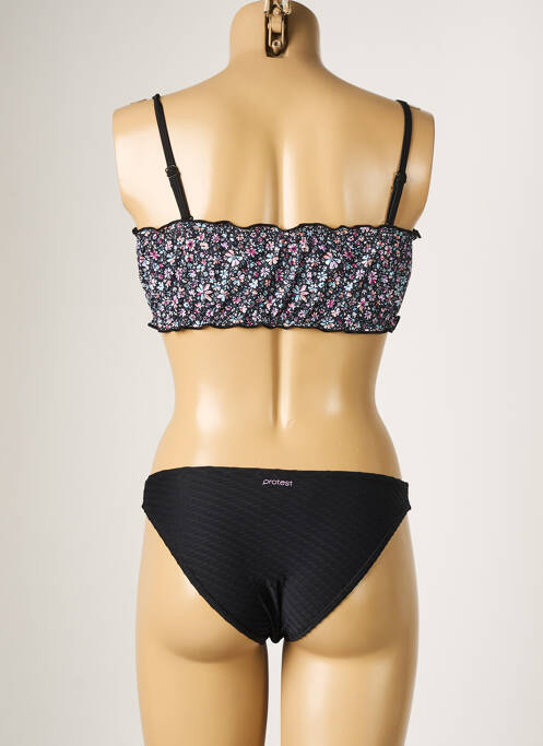 Maillot de bain 2 pièces noir PROTEST fille