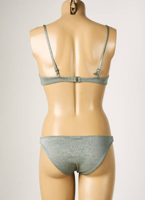 Maillot de bain 2 pièces stretch brassieres vert PROTEST femme