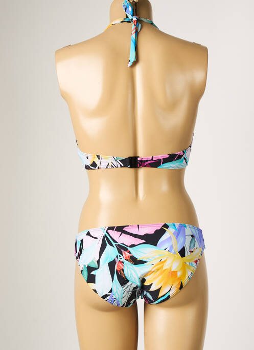 Maillot de bain 2 pièces bleu MOONTIDE pour femme