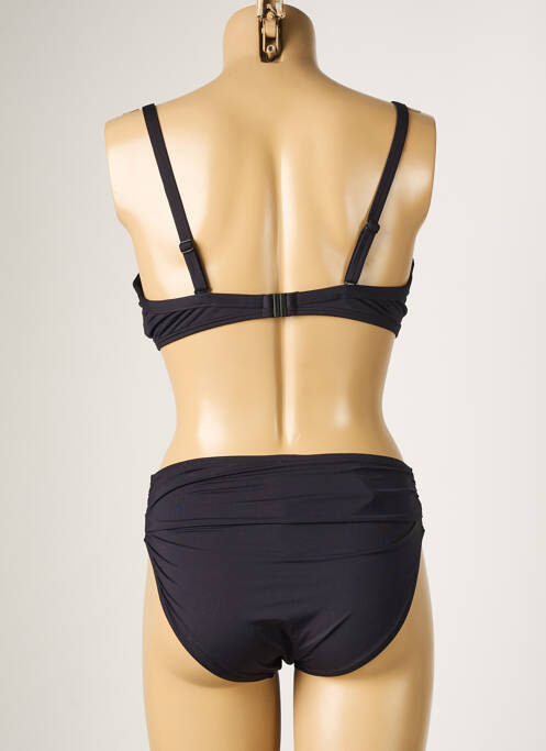 Maillot de bain 2 pièces noir MOONTIDE pour femme