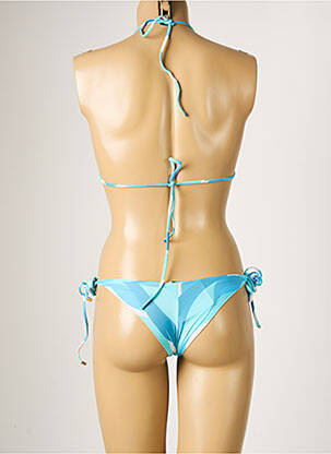 Maillot de bain 2 pièces stretch haut triangles bleu RIO DE SOL femme
