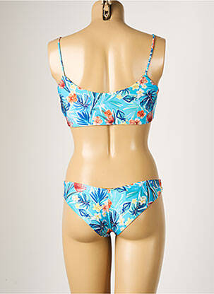 Maillot de bain 2 pièces stretch brassieres bleu RIO DE SOL femme