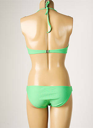 Maillot de bain 2 pièces stretch haut soutien-gorge moulé vert HISTOIRE DE PLAGE femme