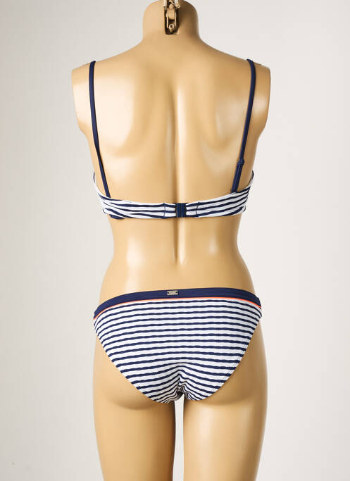 Maillot de bain 2 pièces bleu CHERRY BEACH pour femme