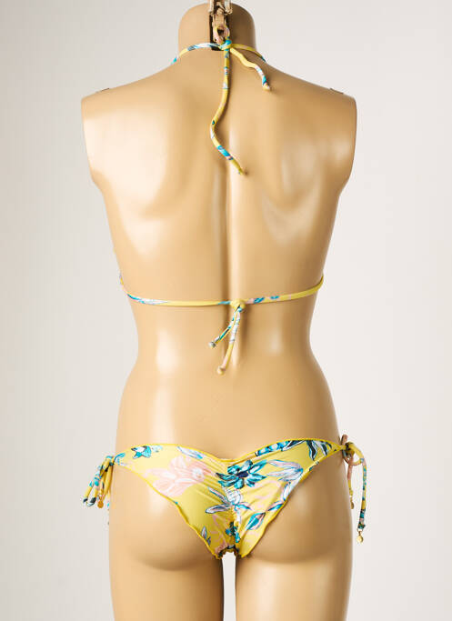Maillot de bain 2 pièces jaune RIO DE SOL pour femme