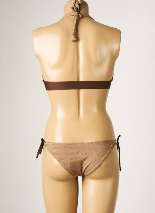 Maillot de bain 2 pièces marron BAHIA BEACH BAULE femme