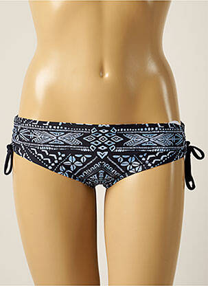 Bas de maillot de bain imprimé fantaisie bikini bleu OLYMPIA femme