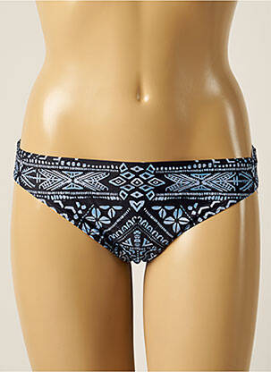 Bas de maillot de bain imprimé fantaisie bikini bleu OLYMPIA femme