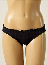 Bas de maillot de bain stretch culotte noir SEAFOLLY femme