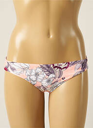 Bas de maillot de bain imprimé fleurs culotte rose SEAFOLLY femme