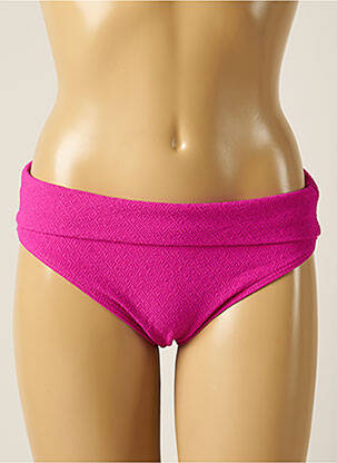 Bas de maillot de bain stretch culotte violet KIWI femme