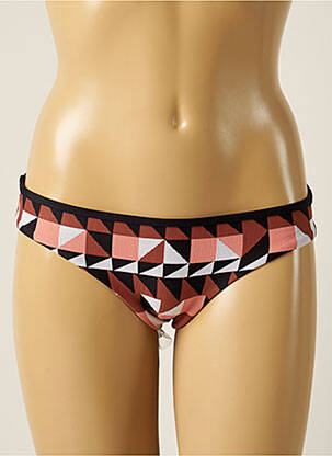 Bas de maillot de bain stretch culotte marron SEAFOLLY femme