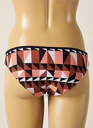 Bas de maillot de bain stretch culotte marron SEAFOLLY femme