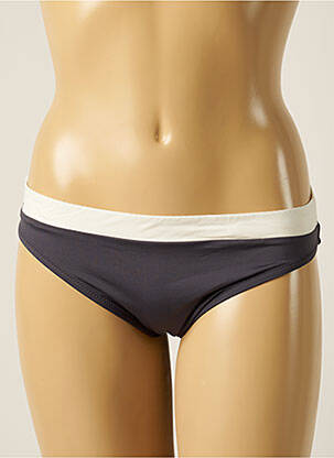 Bas de maillot de bain stretch culotte gris TESSY femme