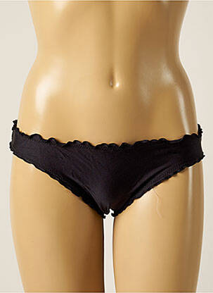 Bas de maillot de bain stretch culotte noir SEAFOLLY femme