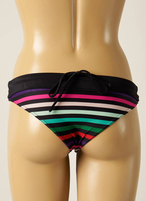 Bas de maillot de bain tissage satiné culotte noir LITTLE MARCEL femme