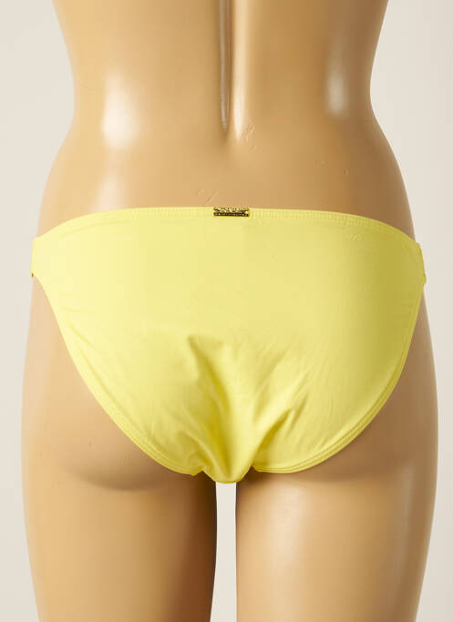 Bas de maillot de bain jaune KIWI pour femme