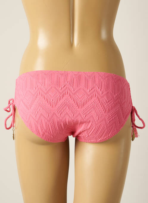 Bas de maillot de bain rose PIHA pour femme