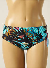Bas de maillot de bain imprimé tie and dye culotte bleu OLYMPIA femme
