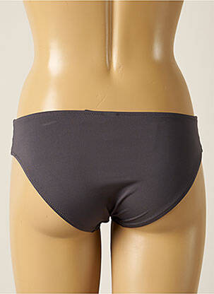 Bas de maillot de bain stretch culotte gris TESSY femme