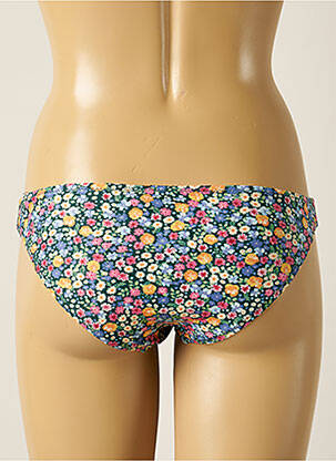 Bas de maillot de bain imprimé fleurs culotte vert YSABEL MORA femme